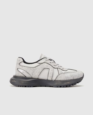  URBAN REVIVO - Giày sneakers nam cổ thấp Dad 