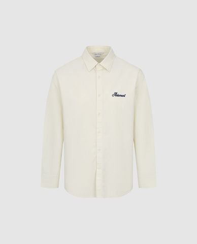  URBAN REVIVO - Áo sơ mi cổ bẻ tay dài Loose 