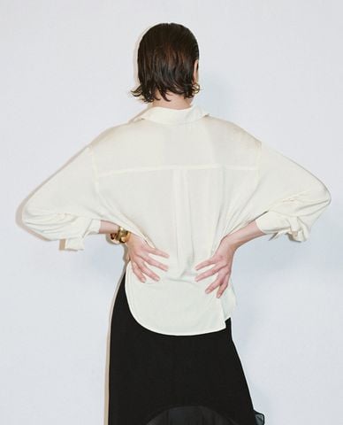  URBAN REVIVO - Áo sơ mi nữ tay dài thanh lịch 