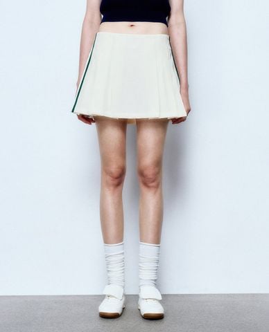  URBAN REVIVO - Chân váy xếp li mini phom chữ A 