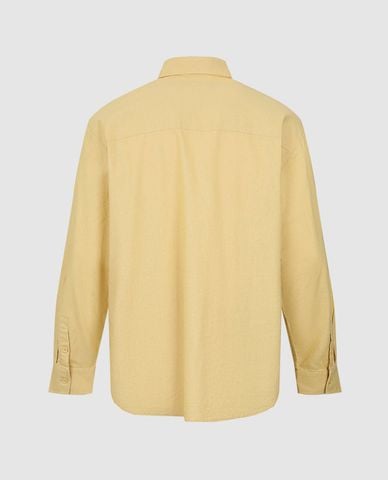  URBAN REVIVO - Áo sơ mi nam cổ bẻ tay dài Printed Straight 