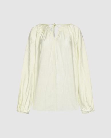  URBAN REVIVO - Áo kiểu nữ cổ thuyền Overhead 