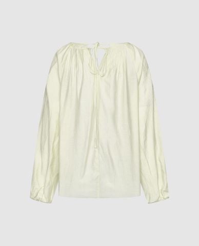  URBAN REVIVO - Áo kiểu nữ cổ thuyền Overhead 