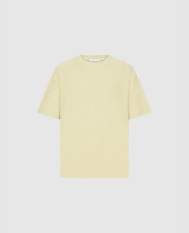  URBAN REVIVO - Áo thun nam cổ tròn tay ngắn trẻ trung 