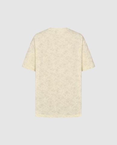  URBAN REVIVO - Áo thun nam cổ tròn tay ngắn 