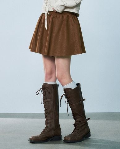  URBAN REVIVO - Chân váy chữ A mini hiện đại 