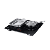  7400W Bếp Từ Với Vùng Nấu Linh Hoạt Flex Zone, Màu Đen 