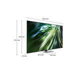  Smart TV Samsung 75 Inch Neo QLED 4K QA75QN90DAKXXV Smart AI TV (2024) 