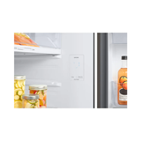  406 L Tủ Lạnh Samsung Bespoke Ngăn Đông Trên -Optimal Fresh+, màu Trắng/Nâu 