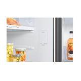  382 LTủ Lạnh Samsung Bespoke Ngăn Đông Trên -Optimal Fresh+, màu Trắng/Nâu 