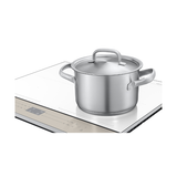  7400W Bespoke Bếp Từ Vùng Nấu Linh Hoạt Dual Flex Zone Trắng/Nâu Beige 