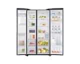  635 L Tủ Lạnh Samsung Side by Side -Ngăn Lấy Nước Ngoài, màu Đen 