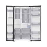  Tủ Lạnh Samsung Bespoke AI Side by Side -SpaceMax™, Đen RS70F65K2FSV 635L 