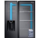  635 L Tủ Lạnh Samsung Side by Side -Ngăn Lấy Nước Ngoài, màu Đen 