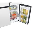  636 L Tủ Lạnh Samsung Bespoke 4 Cửa -AI Family Hub™+ 32 Inch, Trắng Thạch Anh 