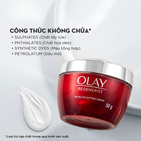 Kem Dưỡng Olay Regenerist Ngừa Lão Hóa Da Ban Ngày 50g Regenerist Micro-Sculpting Cream