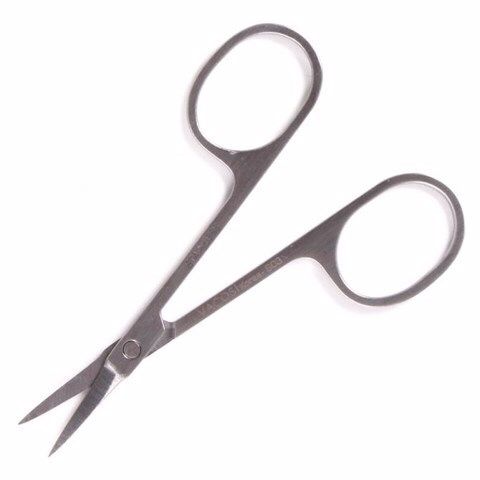 KÉO TỈA LÔNG MÀY CAO CẤP KHÔNG GỈ VACOSI CURVED SCISSORS HÀN QUỐC #S03