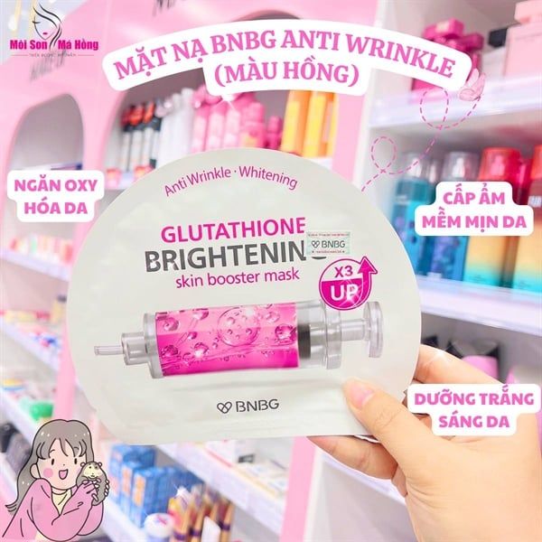 Mặt Nạ BNBG Anti Wrinkle - Whitening Skin Booster Mask 30ml
