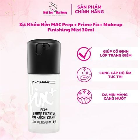 Xịt Khóa Nền MAC Prep + Prime Fix+ Makeup Finishing Mist 30ml