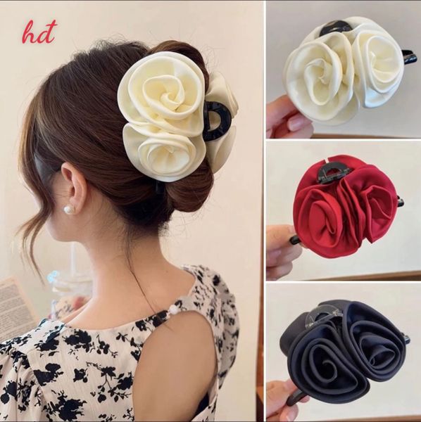 Kẹp tóc cào bồng 2 hoa