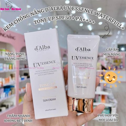 Kem Chống Nắng D'alba Waterfull Tone-Up Sun Cream 50ml