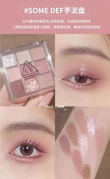 Bảng mắt 9 ô 3CE Multi Eye Color Palette - #Some Def