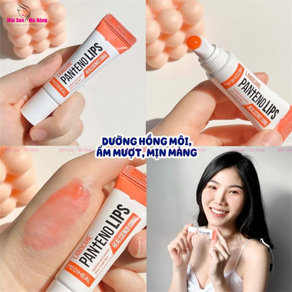 Son Dưỡng Mediheal Labocare Pantenolips - Healssence coral (Màu Cam 10ml)