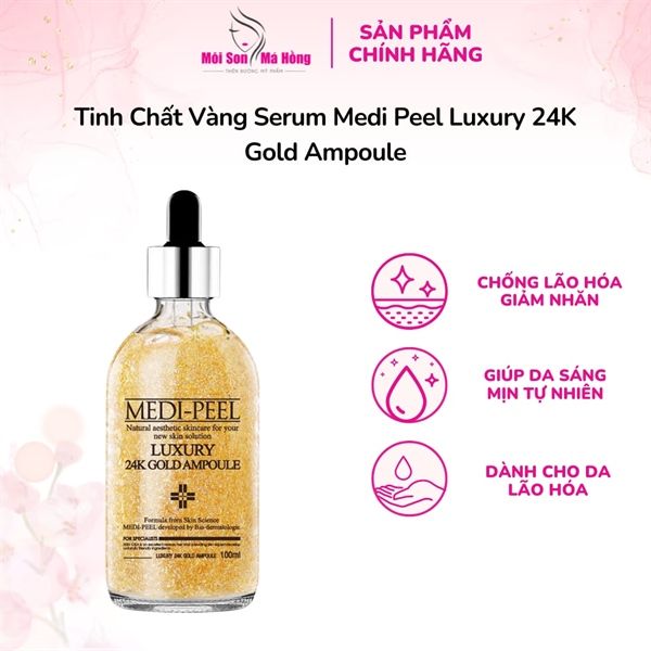 Tinh Chất Medi Peel Luxury 24K Gold Ampoule 100ml