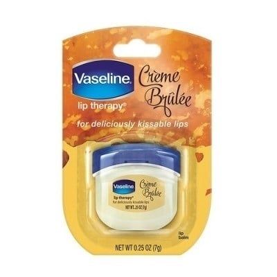 Sáp Dưỡng Môi Ngọt Ngào trị thâm môi Vaseline 7g Lip Therapy Creme Brulee