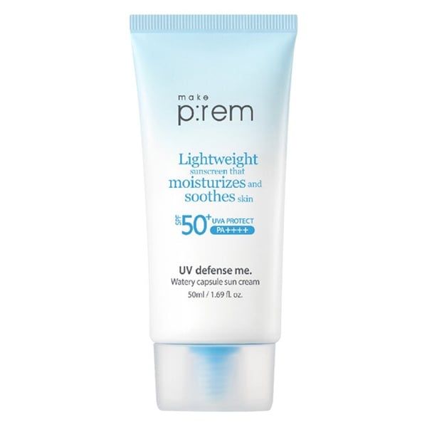 Kem Chống Nắng Make p:rem Hóa Học Cấp Ẩm Mỏng Nhẹ 50ml