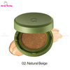 (CÔNG TY) Phấn Nước Kiềm Dầu, Che Phủ Cao GLAMRR Q Vegan Super Cover Cushion SPF50+/PA+++