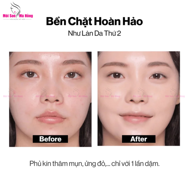 Phấn Nước Che Phủ Mỏng Mịn, Kiềm Dầu Hiệu Quả Glamrr Q Long Wear DD Cushion SPF50/PA+++