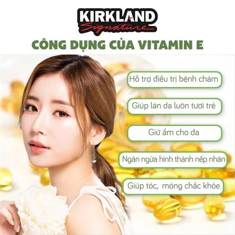 Viên bổ sung Vitamin E 400 IU 500 viên của Mỹ