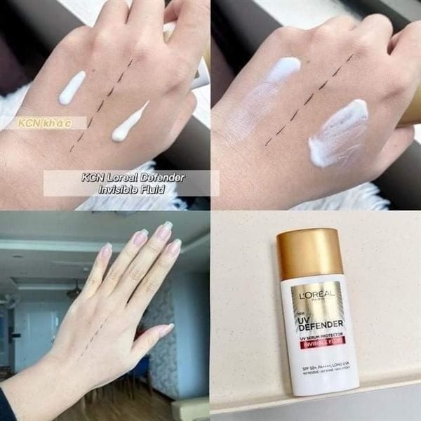 [Sample] Kem Chống Nắng L'Oreal UV Defender Invisible Fluid SPF50+ PA++++ 5.5ml