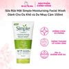 SIMPLE Sữa Rửa Mặt Simple Dưỡng Ẩm Cho Da Khỏe Và Mịn Màng 150ml TUÝP TRẮNG