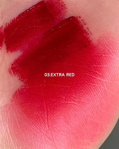 Son kem lì Bbia Last Velvet Lip Tint Version 1 No.03 Extra Red 5g - Màu Đỏ Trầm