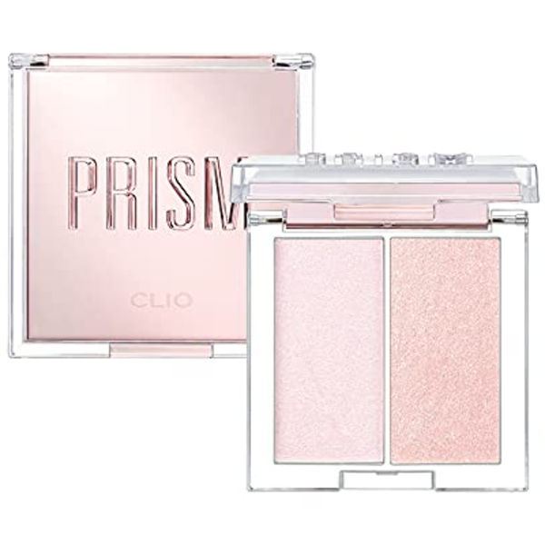 Phấn bắt sáng Clio Prism Highlighter Duo #02 Lavender Voyage