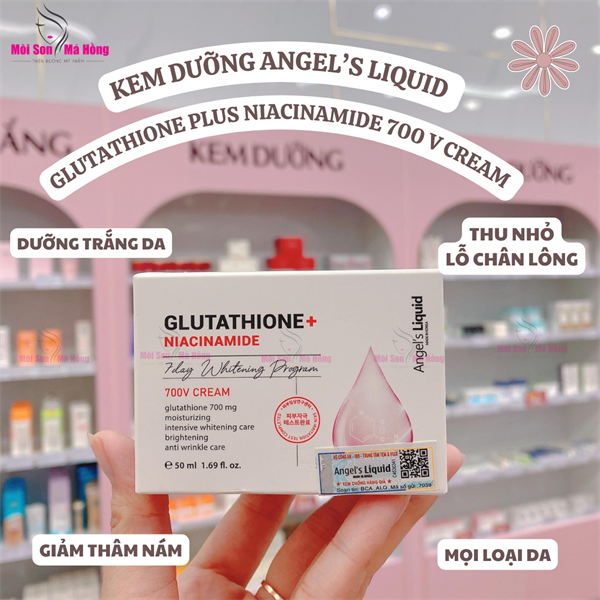 Kem Dưỡng Angel's Liquid Dưỡng Sáng Da, Mờ Thâm Nám 50ml Glutathione P