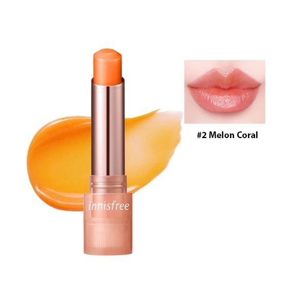Son Dưỡng Có Màu Innisfree Dewy Tint Lip Balm 3.2g #2 Melon Coral