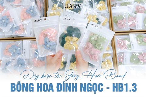DÂY BUỘC TÓC JARY HAIRBAND BÔNG HOA ĐÍNH NGỌC HB1 HB1.3