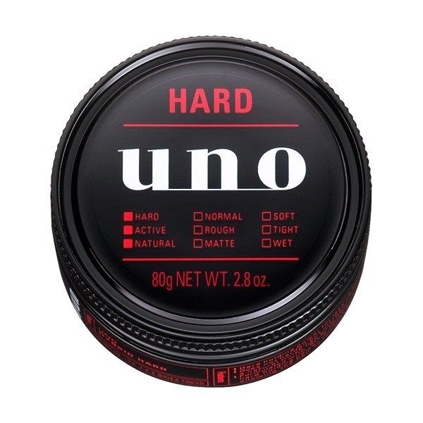Sáp Vuốt Tóc Tạo Kiểu Uno Giữ Nếp Tự Nhiên 80g Hybrid Hard