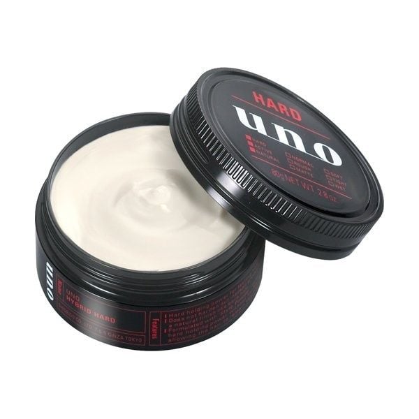Sáp Vuốt Tóc Tạo Kiểu Uno Giữ Nếp Tự Nhiên 80g Hybrid Hard
