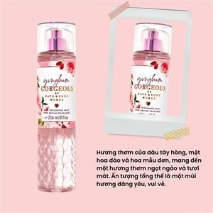 Xịt Thơm Body Bath & Body Works Gingham Gorgeous 236ml
