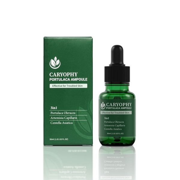 Serum Caryophy Giảm Mụn Mờ Thâm Se Lỗ Chân Lông Portulaca Ampoule 30ml
