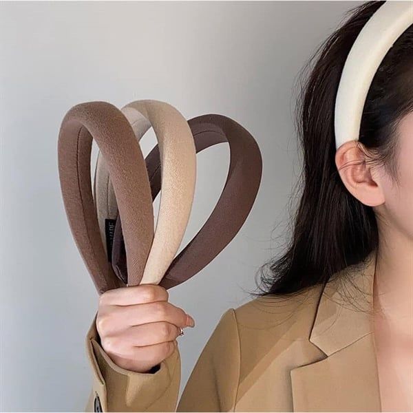 BĂNG ĐÔ CÀI TÓC BẰNG VẢI MÀU BASIC JARY HAIR BAND HB6 HB6.1