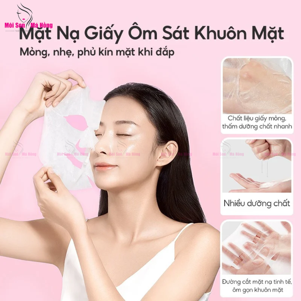 (CÔNG TY) Mặt Nạ Giấy Dưỡng Ẩm, Làm Dịu Da, Hỗ Trợ Dưỡng Sáng Colorkey Facial Mask 25ml