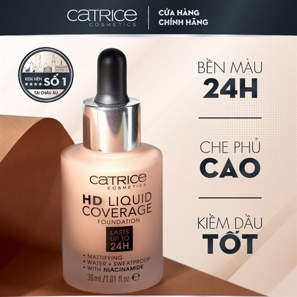 Kem nền catrice 24H 020 30ML