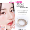 LENS NÂU SEOUL BROWN CHỐNG TIA UV Chất liệu Silicone êm ái , Đeo 12h - HSD 6 Tháng 1 bên/ 1 cặp