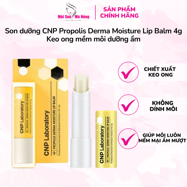 Son Dưỡng CNP Propolis Derma Moisture Lip Balm 4g