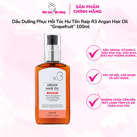 Dầu Dưỡng Tóc Raip R3 Argan Hair Oil
